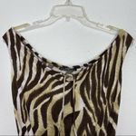 Carol Rose  Animal Print Sleeveless Top size S Photo 2