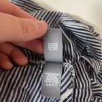 Aerie Navy Blue & White Striped Short Sleeve Oversized Lounge Tee Photo 8