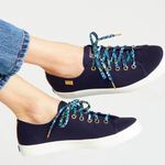 Keds x Rifle Paper Co Navy Floral Lace Canvas Sneakers Women's Size 8.5 Photo 1