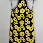 Urban Outfitters Charlie Floral Knit Mini Dress Women's Medium Black Yellow NWT Photo 6