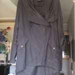 EXPRESS Lightweight Roll Up Sleeve Hooded Jacket Sz S Photo 0