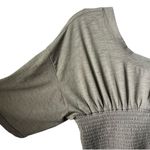 Free People Movement FP Movement by Free People Olive Green Smocked Crop Top Photo 1