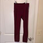 30. Lululemon All The Right Places Crop II *23" Red Size 4 Photo 4