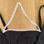 Edikted  Corset Top Lace Halter Lesly Size XS Black White Photo 1