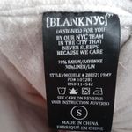 BLANK NYC  cream wide leg pants size small Photo 4