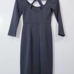 Club Monaco Gray Sheath Dress Photo 0