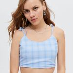 Urban Outfitters Daisy Street Tie-Shoulder Cropped Top NWT Photo 0