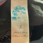 Anthropologie  | Green Beaded Cap Sleeve Top Sz S Photo 9