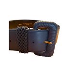 Liz Claiborne Womens Blue Leather Belt Small SKU 6997 Photo 6