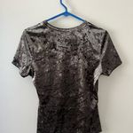 Free People  Velvet Short Sleeve Top Photo 2