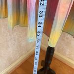 Anthropologie  Beatrice B Square Neck tired Rainbow dress Italy size 0 or XXS Photo 9