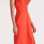 Veronica Beard Sada Dress In Red 6 Photo 5