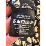 Nic+Zoe Dress Women Small Black Ivory Dotted Cinch Waist Tunic Shift Preppy Photo 9