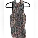 J.Crew NWT  Collection Silk Blend Tie-Neck Top in Shimmering Floral Jacquard‎ XS Photo 2
