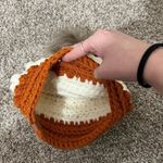 Red K Ranch Hand Made Pom Pom Knit Beanie Photo 3