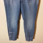 Soft Surroundings  Blue Metallic Wash Denim Jeans‎ Womens Size 16 Photo 2