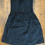 American Eagle Strapless Eyelet Size 0  Black Dress Photo 0
