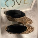 BCBGeneration Ankle Boots Size 7 Suede Wedge Heel Brown Photo 5