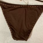 SKIMS Rhinestone Bikini Bottoms NWT L Photo 3