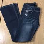 Twenty One Juniors  by Rue21 Jeans Distressed Lacey Boot Cut Size 3/4 Regular Photo 3