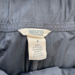 DULUTH TRADING CO Womens Size 8 black cargo utility skort camping outdoor hiking Photo 1