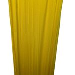 Be Jealous Scoop Neck Sleeveless Womens Yellow Maxi Beach Dress Small Side Slits Photo 3