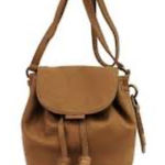 Lucky Brand  Genuine Leather Crossbody Saddle Bag‎ Purse Photo 0