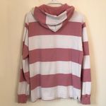 Charles River Apparel NEW Charles River Cotton Rugby Striped Hoodie Sweater Small Monogrammed P Photo 4