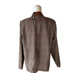 Steve Madden NWT Oversize Faux Leather Trim Blazer IN CAMEL Photo 7