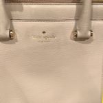 Kate Spade  Cement with Yellow detail leather purse Photo 5
