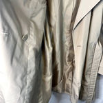 London Fog Khaki Trench Coat Double Breasted Belted Size XL Photo 10