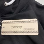 CHVITY Unisex Hooded Drawstring Sweatshirt‎ Black New with tags Kangaroo Pockets Photo 4