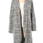 MELLODAY  Women's Cardigan Jacket Collared Pocket Open Front Gray Size S Small Photo 0