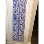 Stitchdrop blue white maxi dress with flutter tank straps Size XS Photo 3