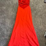 Red Formal Dress Size 00 Photo 2