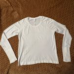 Lululemon ExCELLENT  Swiftly Tech 2.0 Long Sleeve Race Length Shirt White Size 12 Photo 1