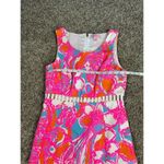 Lilly Pulitzer Iggy Shorely Blue Feeling Tanked Cut Out Shift Pique Dress 2 Photo 6
