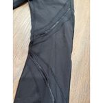 Lululemon  Athletica Black Leggings Women's Size 6 Activewear Mesh Detail Photo 3
