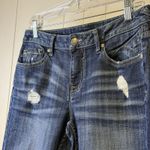 Vigoss Womens 28 W 29 L Jagger Super Skinny Distressed Blue Denim Jeans Trendy # Photo 2