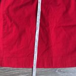 STAUD Red Poplin Stretch Photo 6