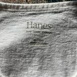 Hanes White Tiger Graphic V-Neck Tee S Black & Blue Floral Print Women’s Casual Photo 12