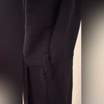 Polly Open Back Wide Leg Capri Style Jumpsuit Sz 6 Black Photo 5