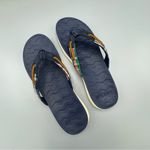 Sperry New  Adriatic Plaid Multi Sandals Flip Flop Thong Skip Lace  Women Size 10 Photo 2