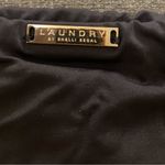 Laundry by Shelli Segal  High Waist Swim Bottom Black Size Large NWT Retro Photo 6