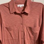 Lou & grey  Terracotta button down Shirt size Small Photo 3