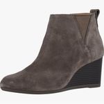 Vionic NEW  Paloma Wedge Ankle‎ Bootie in Greige Size 7 Photo 0