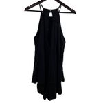 LAMade Black Sleeveless Knit Romper New Large‎ Photo 3