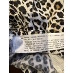 ZARA Women’s Animal Leopard Print Short Skirt Skort Ruffle Waist S Brown Tan Photo 8