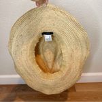 J.Crew 100% Rafia Women's Packable Straw Hat, Size M/L Photo 9