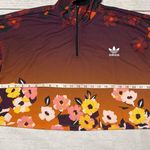 Adidas x HER Studio London Cropped Floral 1/4 Zip Hoodie Photo 2